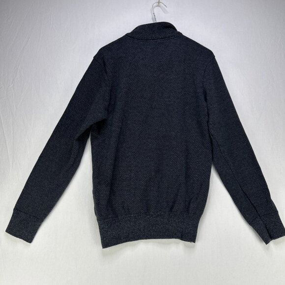 Robert Graham 1/4 Zip Long Sleeve Sweater Gray Men's Size Medium Knit - Picture 8 of 10